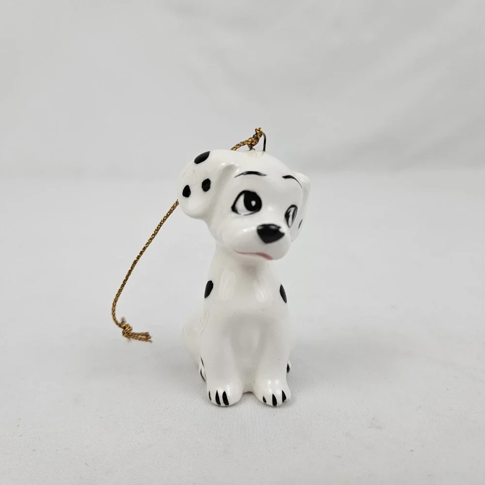 Walt Disney Productions 101 Dalmatian Ornament Figure Ceramic Vintage Japan
